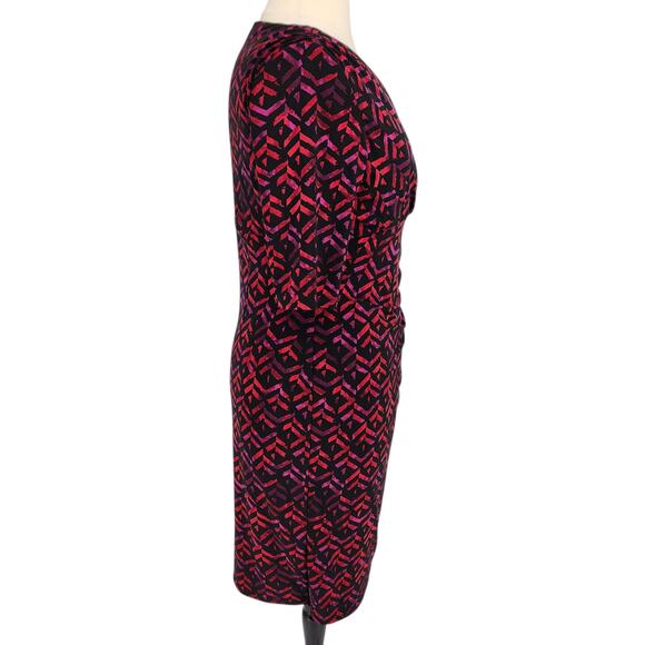 Lauren Ralph Lauren Ruched Side Dress Plus Size 16 - Picture 3 of 8